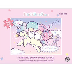 จิ๊กซอว์ 108ชิ้น Little Twin Star ลิตเติล ทวิน สตาร์ กีกี ลาล่า